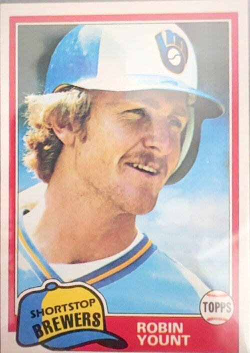 Robin Yount  baseball card collectible - Main Image 3
