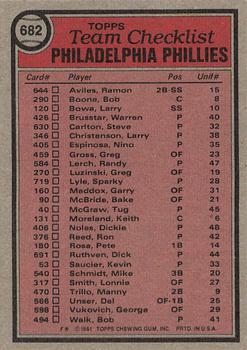 Philadelphia Phillies / Dallas Green  baseball card collectible - Main Image 2