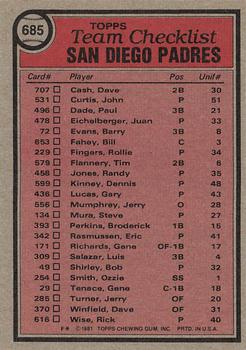 San Diego Padres / Frank Howard  baseball card collectible - Main Image 2