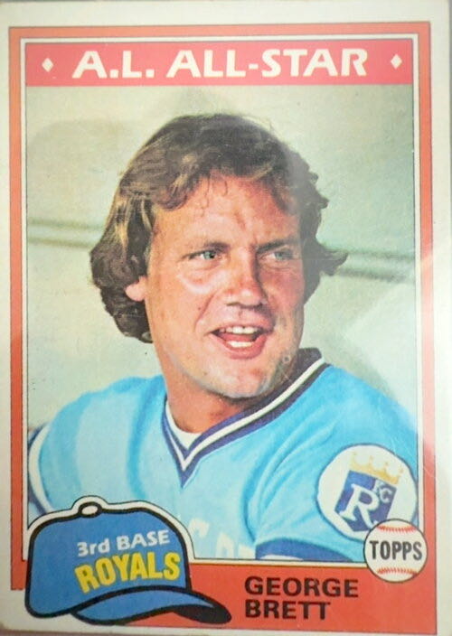 George Brett  baseball card collectible - Main Image 3