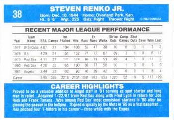 Steve Renko  baseball card collectible - Main Image 2