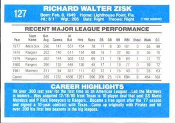 Richie Zisk  baseball card collectible - Main Image 2