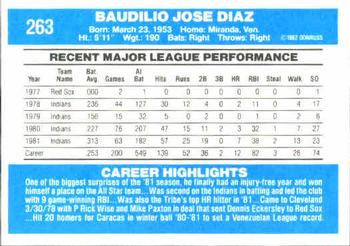 Bo Diaz  baseball card collectible - Main Image 2