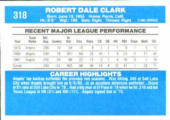 Bob Clark  baseball card collectible - Main Image 2