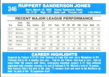 Ruppert Jones  baseball card collectible - Main Image 2