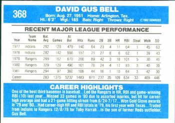 Buddy Bell  baseball card collectible - Main Image 2