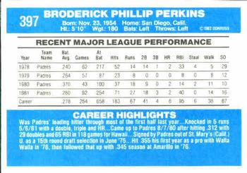 Broderick Perkins  baseball card collectible - Main Image 2