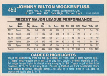 John Wockenfuss  baseball card collectible - Main Image 2