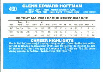 Glenn Hoffman  baseball card collectible - Main Image 2