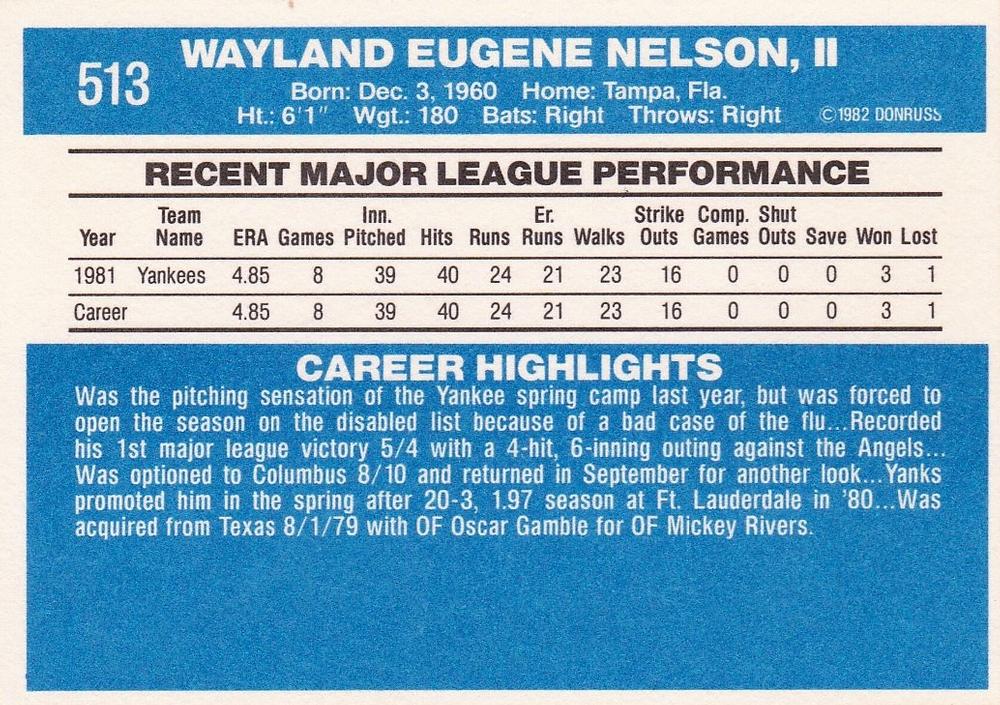 Gene Nelson  baseball card collectible - Main Image 2