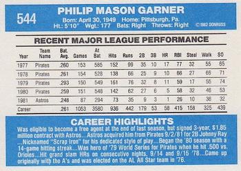 Phil Garner  baseball card collectible - Main Image 2