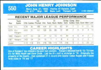 John Henry Johnson  baseball card collectible - Main Image 2