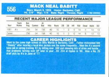 Shooty Babitt  baseball card collectible - Main Image 2