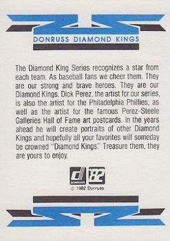 Diamond Kings Checklist 1-26  baseball card collectible - Main Image 2