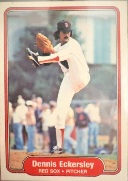 Dennis Eckersley  baseball card collectible - Main Image 3