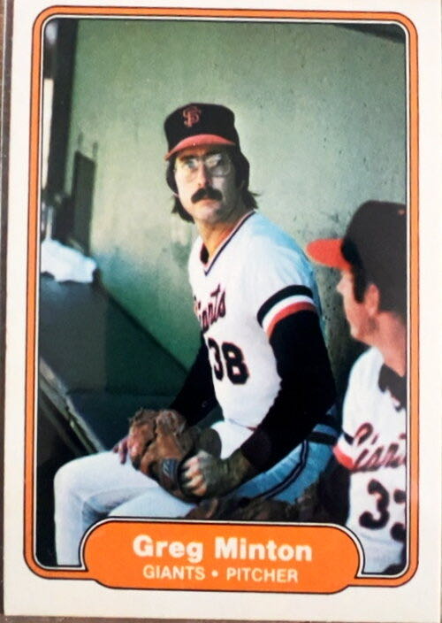 Greg Minton  baseball card collectible - Main Image 3