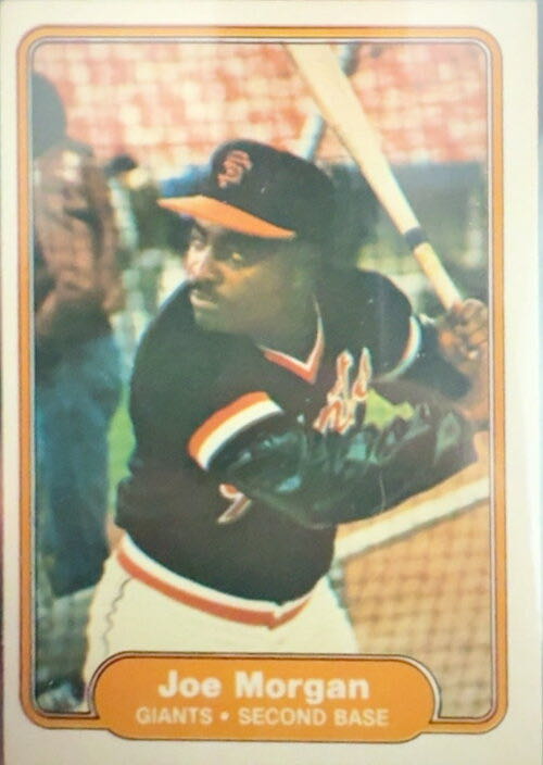 Joe Morgan  baseball card collectible - Main Image 3