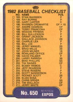 Checklist: Orioles / Expos  baseball card collectible - Main Image 2