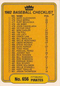 Checklist: Angels / Pirates  baseball card collectible - Main Image 2