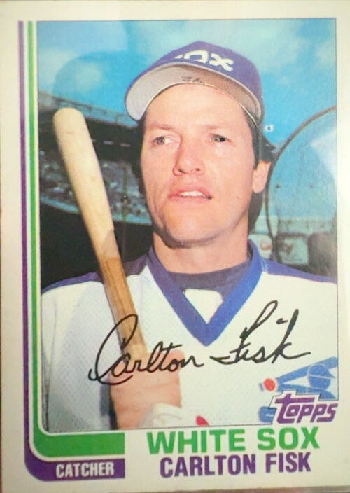 Carlton Fisk  baseball card collectible - Main Image 3