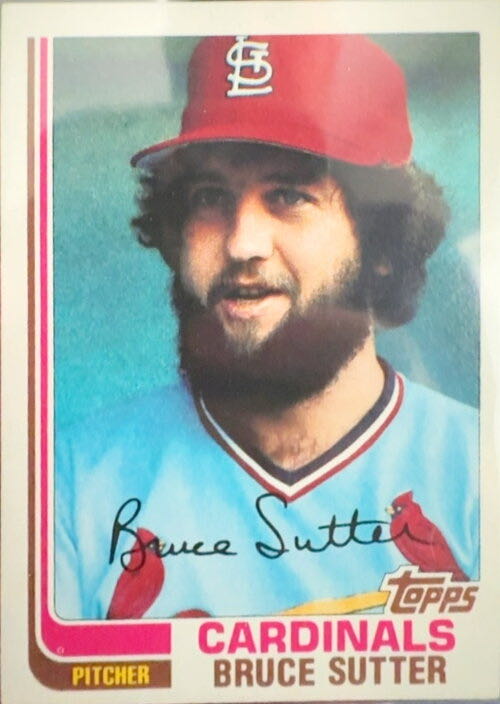 Bruce Sutter  baseball card collectible - Main Image 3