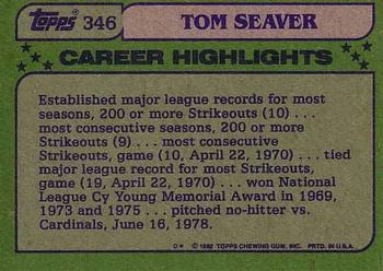Tom Seaver  baseball card collectible - Main Image 2