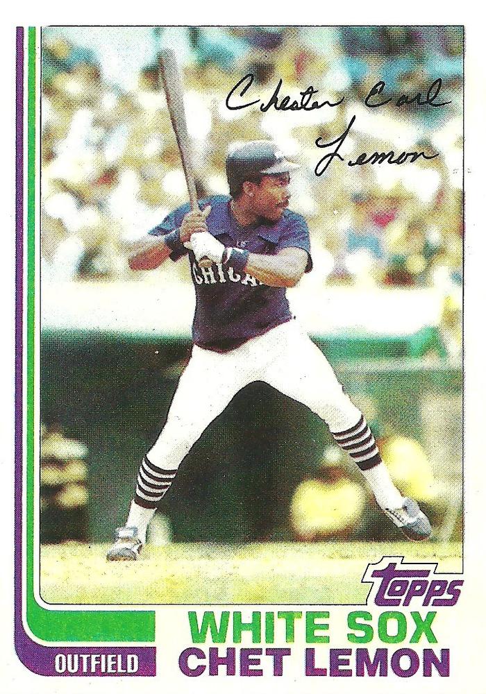 White Sox Leaders / Checklist (Chet Lemon / Dennis Lamp)