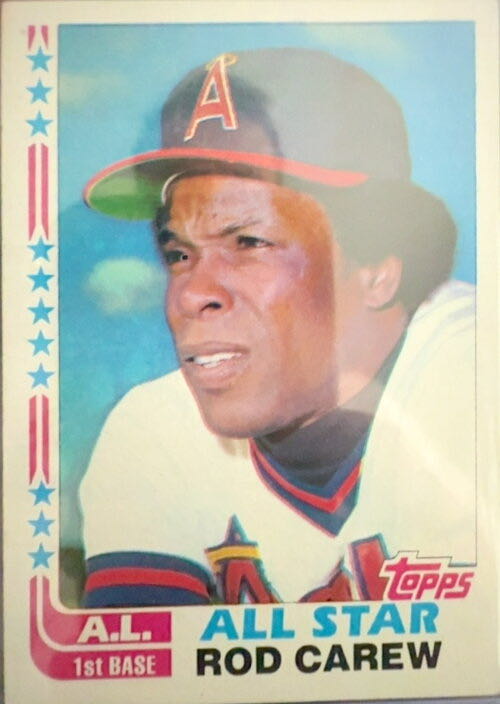Rod Carew  baseball card collectible - Main Image 3