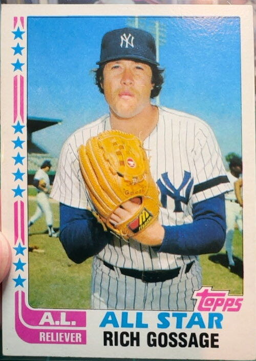 Rich Gossage  baseball card collectible - Main Image 3
