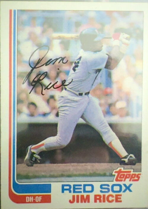 Jim Rice  baseball card collectible - Main Image 3