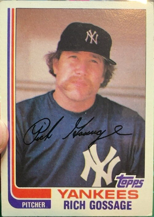 Rich Gossage  baseball card collectible - Main Image 3