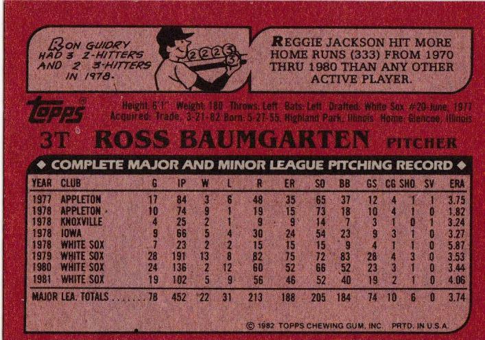 Ross Baumgarten  baseball card collectible - Main Image 2