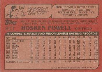 Hosken Powell  baseball card collectible - Main Image 2