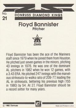 Floyd Bannister  baseball card collectible - Main Image 2