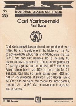Carl Yastrzemski  baseball card collectible - Main Image 2