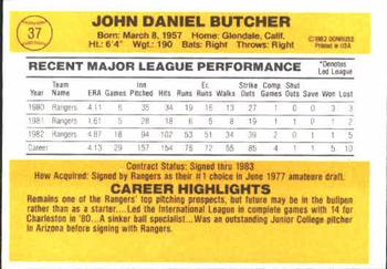 John Butcher  baseball card collectible - Main Image 2