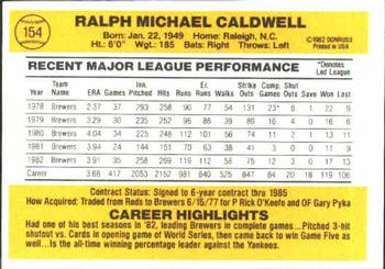 Mike Caldwell  baseball card collectible - Main Image 2