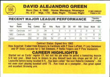 David Green  baseball card collectible - Main Image 2