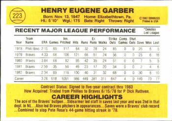 Gene Garber  baseball card collectible - Main Image 2