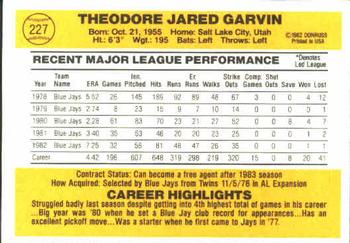Jerry Garvin  baseball card collectible - Main Image 2
