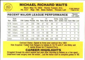 Rick Waits  baseball card collectible - Main Image 2