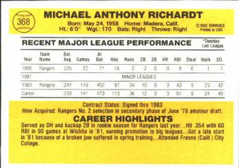 Mike Richardt  baseball card collectible - Main Image 2
