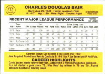 Doug Bair  baseball card collectible - Main Image 2