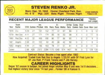 Steve Renko  baseball card collectible - Main Image 2