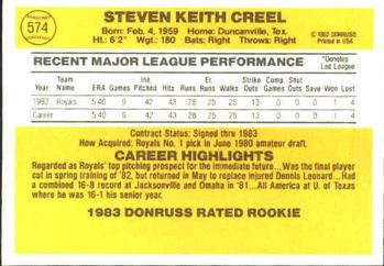 Keith Creel  baseball card collectible - Main Image 2
