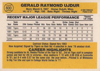 Jerry Ujdur  baseball card collectible - Main Image 2