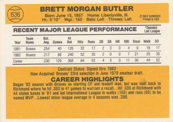 Brett Butler  baseball card collectible - Main Image 2