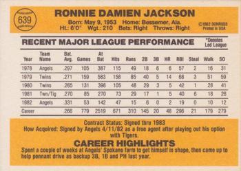 Ron Jackson  baseball card collectible - Main Image 2