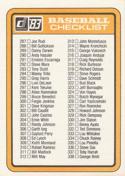 Checklist: 235-338  baseball card collectible - Main Image 2