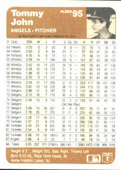 Tommy John  baseball card collectible - Main Image 2